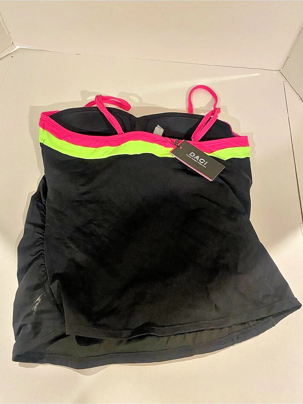 Daci Colorblock Tankini Top - Picture 2 of 9